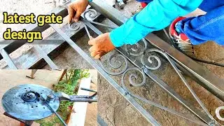 morden main gate design | newest iron gate design | latest grill gate 2022