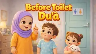 Before Toilet Dua for Kids | Islamic Dua for Children