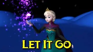 MMD Frozen “Let It Go” with Elsa – Idina Menzel animated meme song Disney 2 II