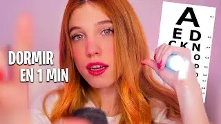 ASMR EXAMEN NERVIOS CRANEALES en 1 MINUTO 💉 ROLEPLAY M&Eacute;DICO en ESPA&Ntilde;OL (Chequeo r&aacute;pido para dormir)