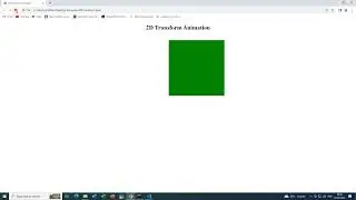 2D Transforms in css || 2D and 3D Tansforms Properties in css 2023 || Animations in css