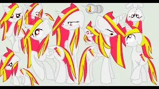 MLP Lightning Flash Age Progression!! (SpeedPaint)