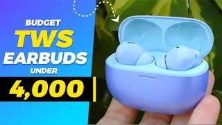 Top 5 Best Earbuds Under 4000 | Best TWS Under 4k in India 2024