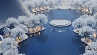 8 - DEEP SLEEP - CRYSTAL TOWN | HEALING FREQUENCY MUSIC | 528Hz - 432Hz | Meditation • Crystal