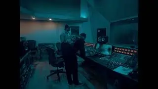 finishing up the album at June Audio