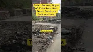 #swaroopnagar #60fotaroad #viralshort #burariground  #baradi #delhinagarnigam #delhicm #delhinews