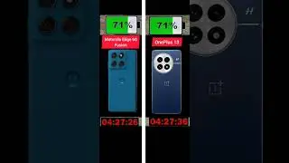 Motorola Edge 60 Fusion Vs OnePlus 13