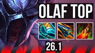 OLAF vs PANTHEON (TOP) | 52K damage | KR Diamond | 26.1
