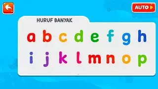 Belajar Huruf Abjad Alfabet ABCD Bahasa Indonesia 💖 Belajar Membaca Untuk Anak TK