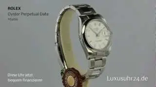 Rolex Oyster Perpetual Date 115200 Luxusuhr24 Ratenkauf ab 20 Euro/Monat
