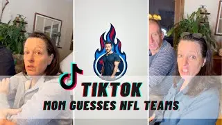 MMMJOEMELE TIKTOK COMPILATION- Mom Guessing NFL Team Logos