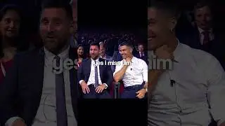 Befriend your rivals. #frontal #ronaldo #messi #football #success