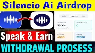 Silencio Voice Ai withdrawal  process | how to withdraw silencio voice ai #silencio