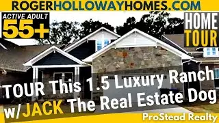 Tour This 55+ Luxury Ranch MADISON with JACK the Real Estate Dog