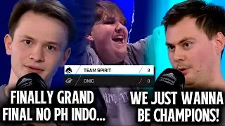 Team Spirit SAWO & Sunset Lover Interview After They Beat ONIC in Semifinals