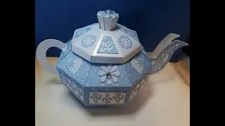 Teapot tutorial using the Tonic studios TIME FOR TEA dies