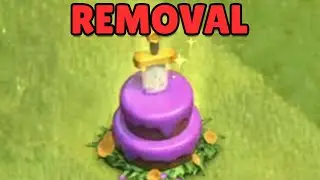 Removing Clash of Clans' 9th Anniversary Cake
