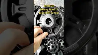 Heavy duty 6 inch black PP wheel  #casterwheel  #casters  #factory