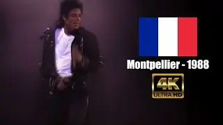 Michael Jackson | Bad Montpellier August 12th, 1988 (4K60FPS)