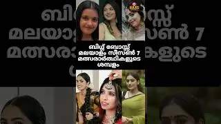 Remuneration Of Bigg Boss Malayalam Season 7 Contestants #shorts #biggbossmalayalam #bbms7 #bbm