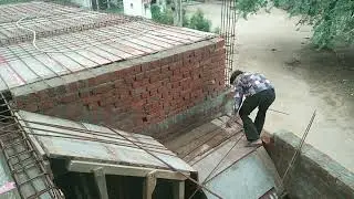 सीढ़ी का सरिया कैसे बाँधा गया है ॥ #staircase