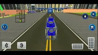 Grand Police Monster Truck Transport Driving - Android Gameplay #1