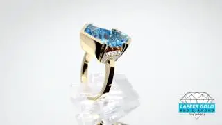 Fantasy Cut Blue Topaz