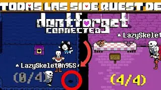 ALL THE NEW SIDE QUEST IN UNDERTALE DON'T FORGET CONNECTED