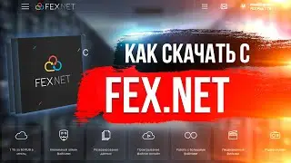 Как скачать файлы с  fex.net на Компьютер
