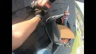 Solar Attic Fan Installation