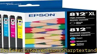 EPSON 812 DURABrite Ultra Ink High Capacity Black & Standard Color Cartridge Combo Pack (T812XL-BCS