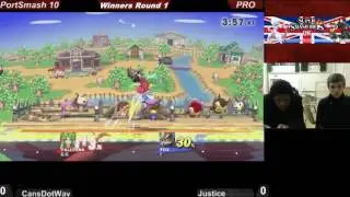 PS10 CansDotWav (Palutena) Vs Justice (Fox)