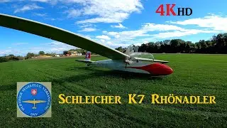 Flight with the K7 (Rh&ouml;nadler) Glider.