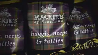 Haggis, neeps and tatties flavoured crisps to hit the shelves
