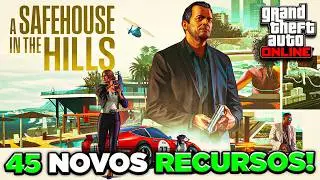 Tudo que Chegou de Novo na DLC das Mans&otilde;es do GTA 5 Online! (DLC do Michael)