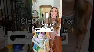 Cleaning Tips For LAZY PEOPLE | Everything In My CLEANING CART #cleaningtips