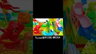 Creative Dinosaur Marble Run | Relaxing Animal Race ASMR