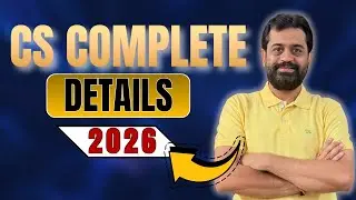 Company Secretary Roadmap 2026 | Complete CS Career Guide - Step by Step Journey