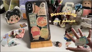 Decorate My IPhone XR&rsquo;s Phone Case With Me | Studio Ghibli Theme 🍃🌱 ⛩️ 𓅭🏯