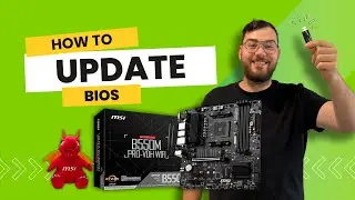 Обновление BIOS материнской платы MSI B550M PRO VDH WIFI (пошаговое руководство)