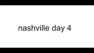 day 4: music trip to nashville & memphis