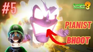 PIANO BHOOT NE MAAR DIYA | LUIGI'S MANSION 3 - EPISODE 5 | GAMEPLAY | #luigismansion3