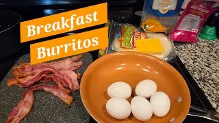 GigLife-N-More is making breakfast burritos for lunch 😋 😍