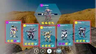 War Robots: Aegis Group | Cerberus, Erebus, Typhon, Mars & Minos | WR Gameplay