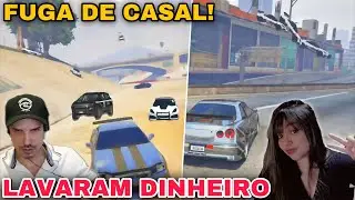 FUGA DE CASAL! PODEROSO BAGUÁ E MEL LAVARAM DINHEIRO NA CIDADE PERFEITA E DERAM A MAIOR FUGA