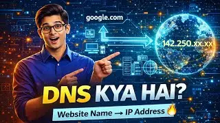 What is DNS? | DNS Explained in Hindi | Domain Name System | Computer Networking | BCA 