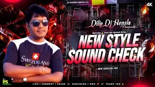 🔥DILIP DJ HENSLA  || NEW STYLE SPEAKER 🔇 CHECK 2026 || SPL VIB MIX 🎧 || DJ RAKESH HENSLA #POPSPECIAL