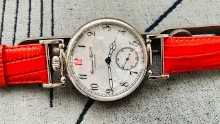 Men's Wrist Watch IWC Red 12 (Molnija) marriage/hommage 1Q-1952 skeleton ChChZ made in USSR/Molniya