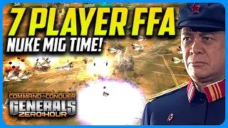7 игроков без правил FFA с Nuke Migs!
