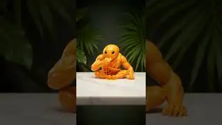 Mango Magic Awakes! 🥭 #foodcreature #asmr #viral #fun #creative #wild